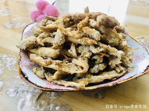 婆婆教我做干炸蘑菇，简单三步，炸出馋哭邻居的酥脆味道